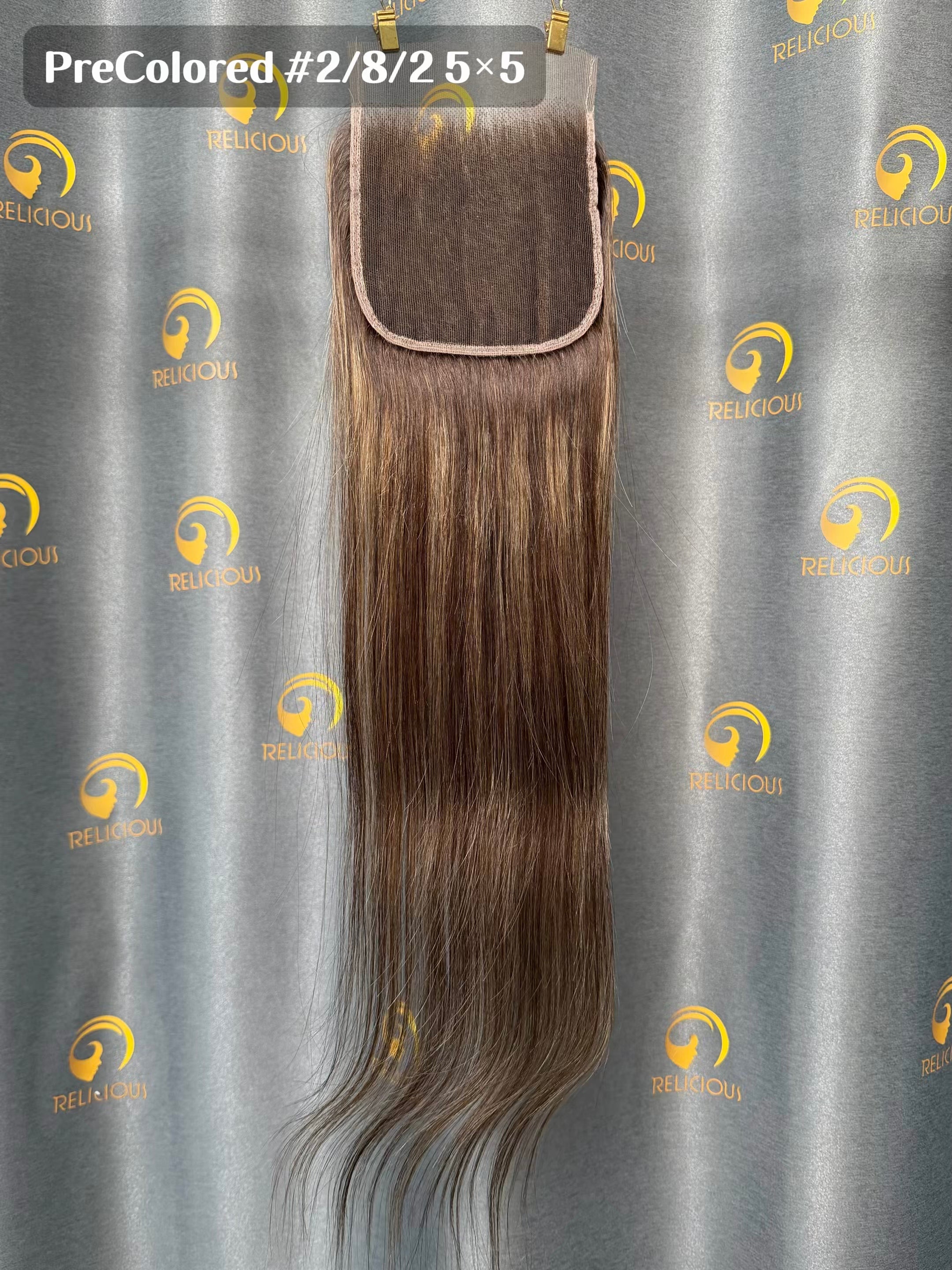 PreColored #2/8/2 HD Lace Closure