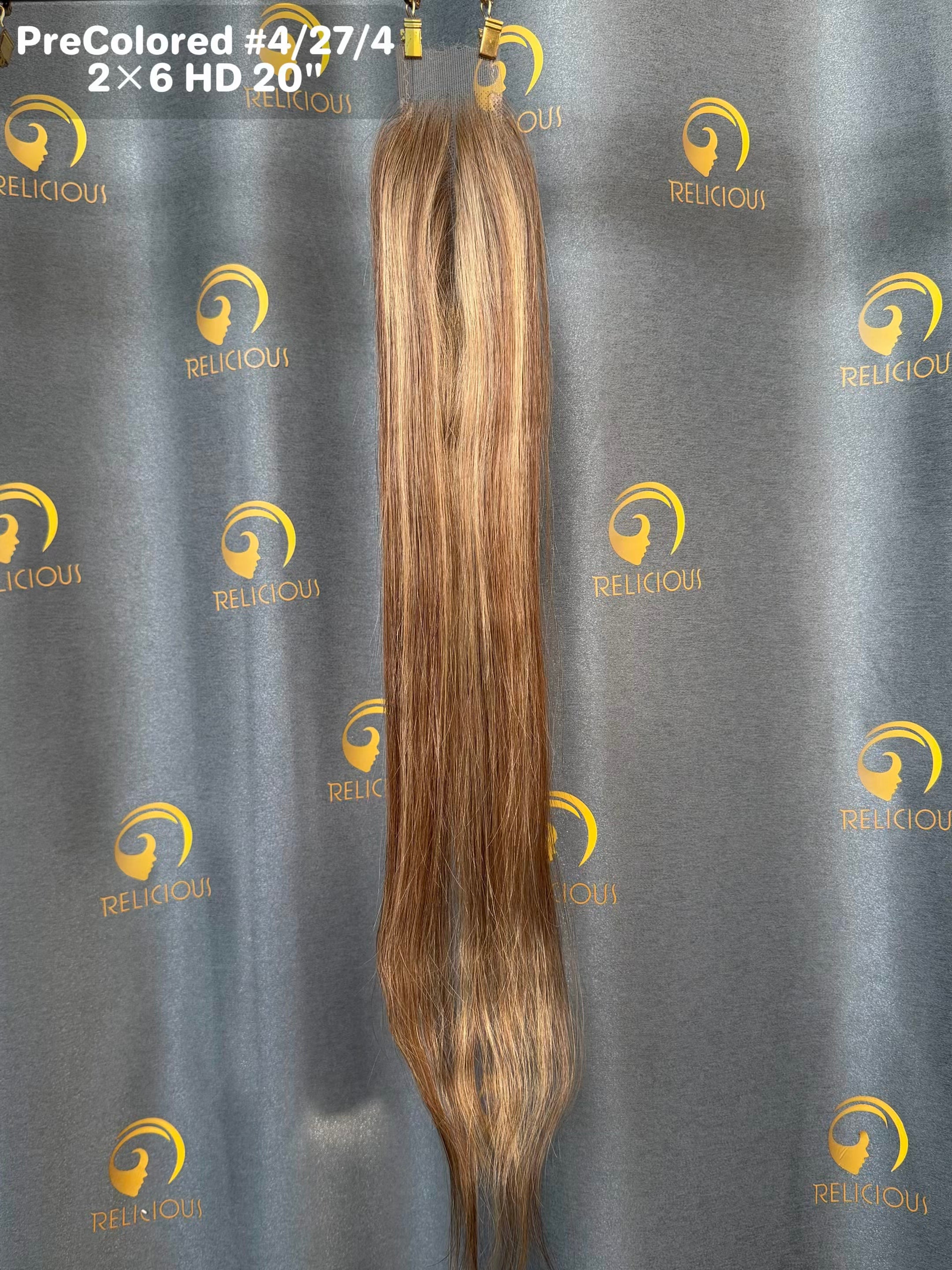 PreColored #4/27/4 HD Lace Closure