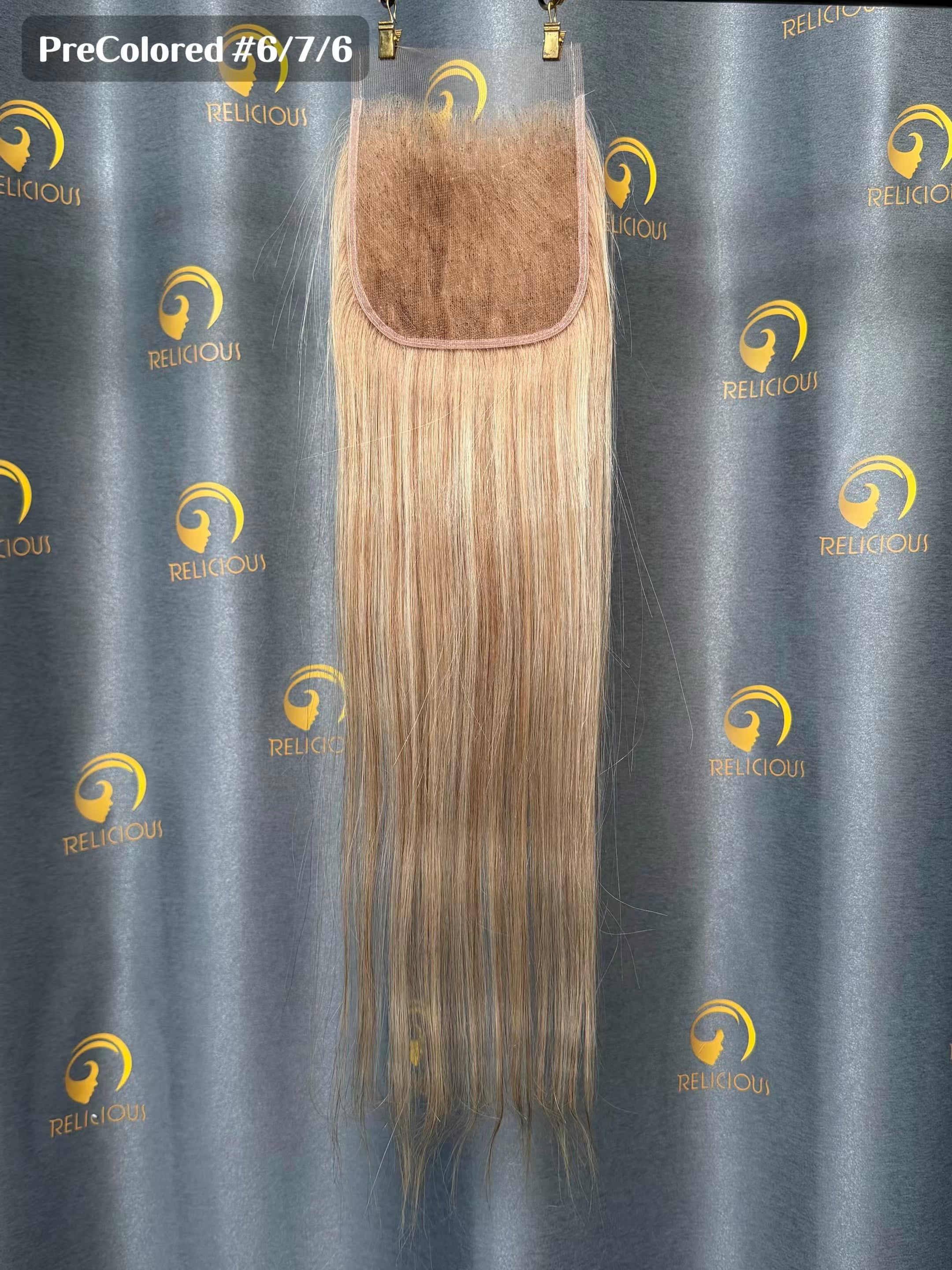 PreColored #6/7/6 HD Lace Closure
