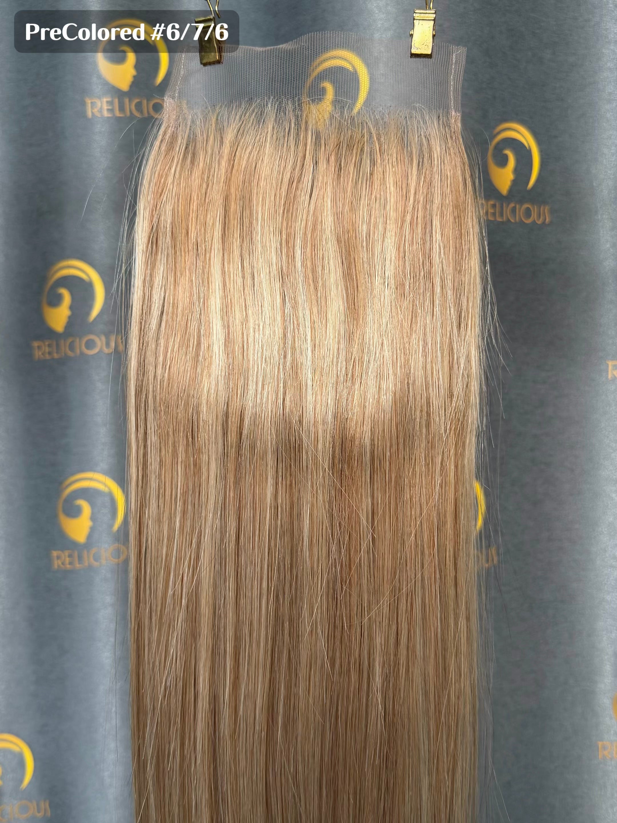 PreColored #6/7/6 HD Lace Closure