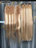PreColored #6/70/6 Bundles Luxury Virgin Hair (2x6 HD & 5x5 HD instock)