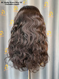 RC Body Wave Wig 3 Bundles Made  #1B