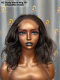 RC Body Wave Wig 2 Bundles Made #1B