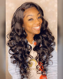 RC Body Wave Wig 3 Bundles Made  #1B