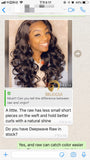 RC Body Wave Wig 3 Bundles Made  #1B