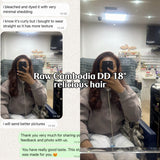 Raw Cambodia Double Drawn Body Wave Bundles
