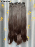 Raw Cambodia Double Drawn Straight Half Wig #1B