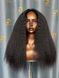 Raw Cambodia Double Drawn V Part Wig - Kinky Straight (3 Days for Production)