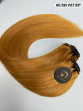 #27 Raw Cambodia Double Drawn Straight Bundle