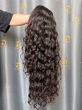 RC Loose Deep Wave Wig 3 Bundles Made  #1B