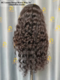 RC Loose Deep Wave Wig 3 Bundles Made  #1B
