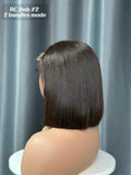 Raw Cambodia Single Drawn Colored Bob - Straight
