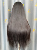 RC Single Drawn Half Wig #1B
