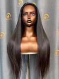 RC Single Drawn Half Wig #1B