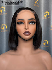 Raw Cambodia Single Drawn Colored Bob - Straight