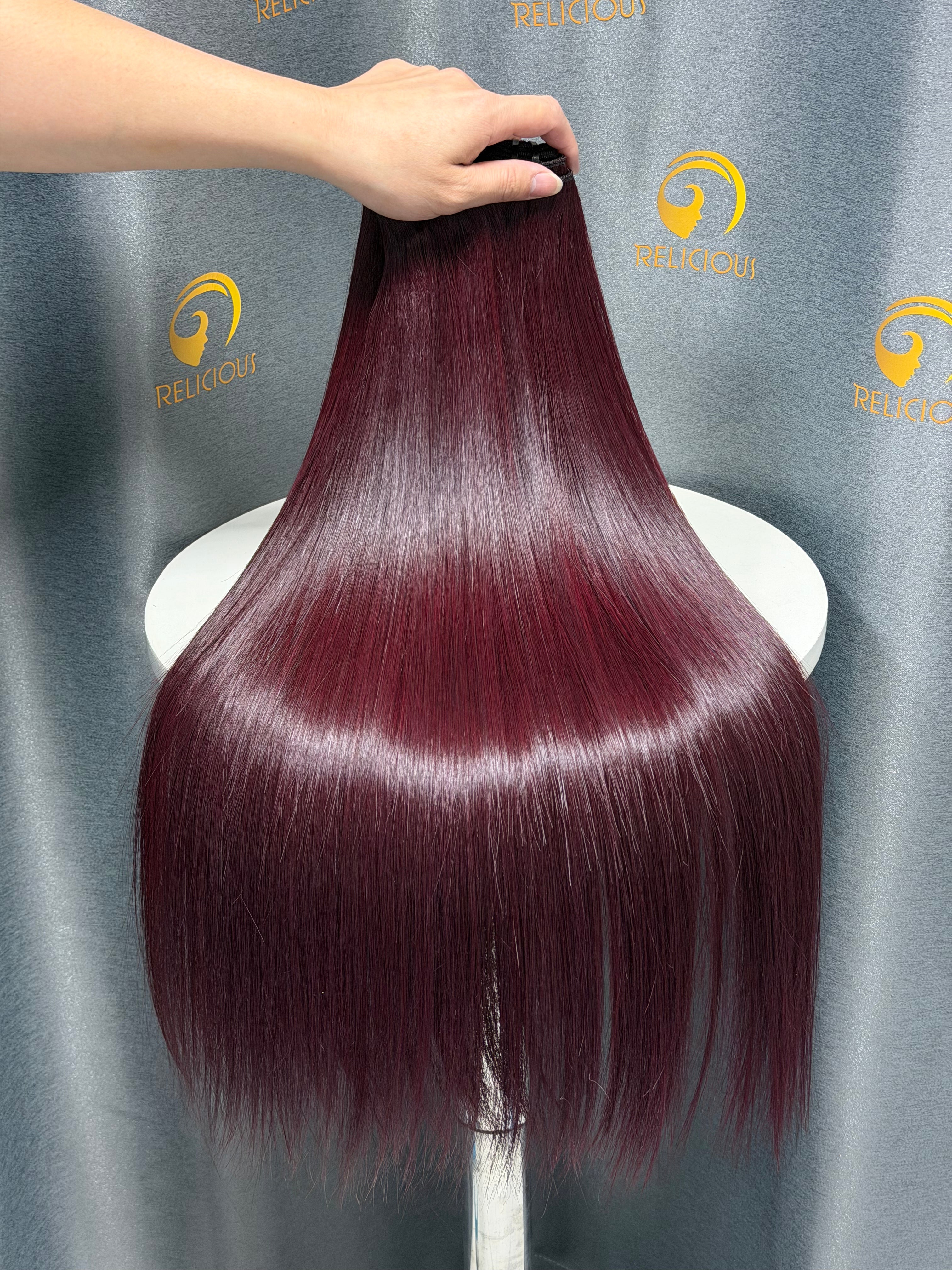 RC Burgundy Straight Bundles