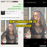 RC Deep Wave Wig 3 Bundles Made  #1B