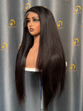 RC Straight Wig 4 Bundles Made #1B