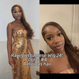 Raw Vietnamese #4 Straight Wig