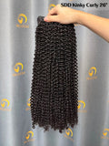 Virgin Vietnamese Super Double Drawn Kinky Curly Bundle