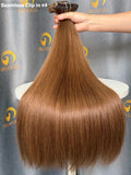Seamless Clip In - Basic Dark Shades 6-8pcs/pack 115g(±5g)