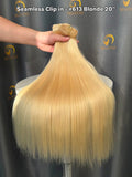 Seamless Clip In - #613 6-8pcs/pack 115g (±5g)