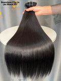 Seamless Clip In - Basic Dark Shades 6-8pcs/pack 115g(±5g)