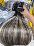 Seamless Clip In - Three-Tone Highlight 8pcs/pack