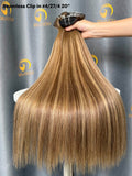 Seamless Clip In - Three-Tone Highlight 8pcs/pack