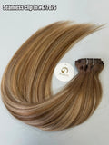 Seamless Clip In - Three-Tone Highlight 8pcs/pack