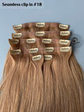 Seamless Clip In - Light Shades 6-8pcs/pack 115g(±5g)
