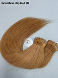 Seamless Clip In - Light Shades 6-8pcs/pack 115g(±5g)