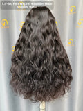 Virgin Vietnamese U-part #1B Wig