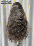 VC Body Wave Wig 3 Bundles Made