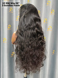 VC Body Wave Wig 3 Bundles Made