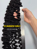 VC Burmese Curly Bundle Weft - #1B