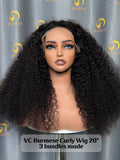VC Burmese Curly Wig 3 bundles Made