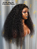 VC Burmese Curly Wig 3 bundles Made