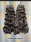 VC Double Drawn India Curly Bundle