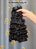 VC Double Drawn India Curly Bundle