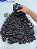 Virgin Cambodia Double Drawn India Curly Bundle