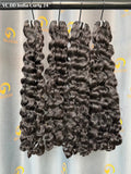 Virgin Cambodia Double Drawn India Curly Bundle