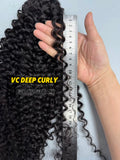 VC Deep Curly Bundle Weft - #1B