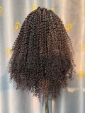 VC Deep Curly / Jerry Curly Wig 4 Bundles Made