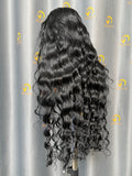 VC Jet Black Color Wig Loose Wave