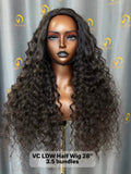 Virgin Cambodia Loose Deep Wave Half Wig #1B