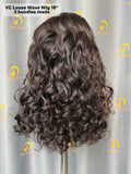 VC Loose Wave Wig 3 bundles