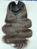 Virgin Cambodia Yaki Body Wave V Part Wig (1-2 Days for Production）