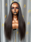 Virgin Cambodia Light Yaki Straight Half Wig #1B