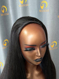 Virgin Cambodia Light Yaki Straight Half Wig #1B